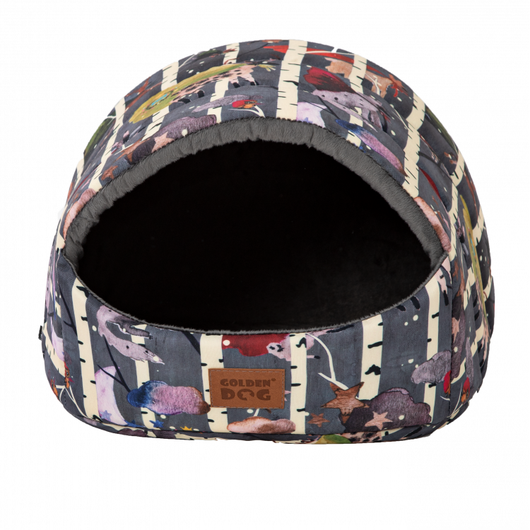 Kukaňa Golden dog L 28 x 38 x 36 cm - les